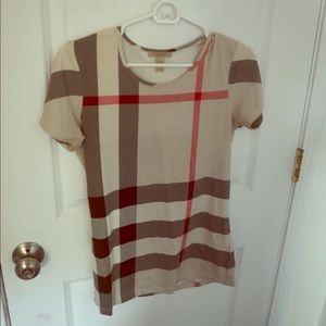 Burberry Brit classic plaid shirt